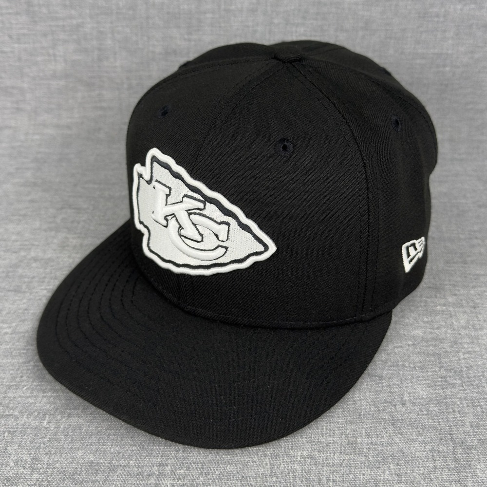 Kansas City Chiefs Hat Cap Snap Back Mens Black NFL Football 9FIFTY New Era